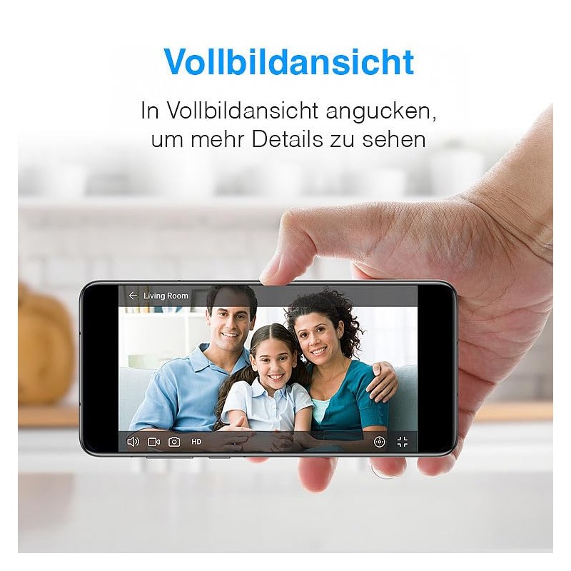 7links WLAN Surveillance Cameras: 2-in-1 WiFi Surveillance Camera & Video