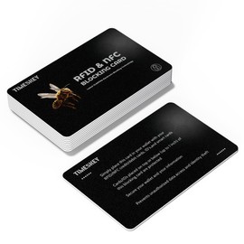 RFID Blocking Cards - 6 Pack Credit Card Protector for Wallet,Shields ID/Credit Card/Passport from Skimming，Premium Contactless NFC Debit Passport Protector Blocker