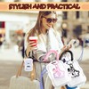 Yitexin 2 Pieces Photocard Holder Keychain with Spring, Bell Star