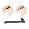 2PCS Record Player Needles Replacement Turntable Needles with Stylus Cleaning
