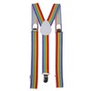 Shukan Fashions - NEW ADJUSTABLE SLIM MEN LADIES TROUSER RAINBOW