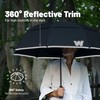 Weatherman Umbrella - Stick Umbrella - Windproof Umbrella Resists Up
