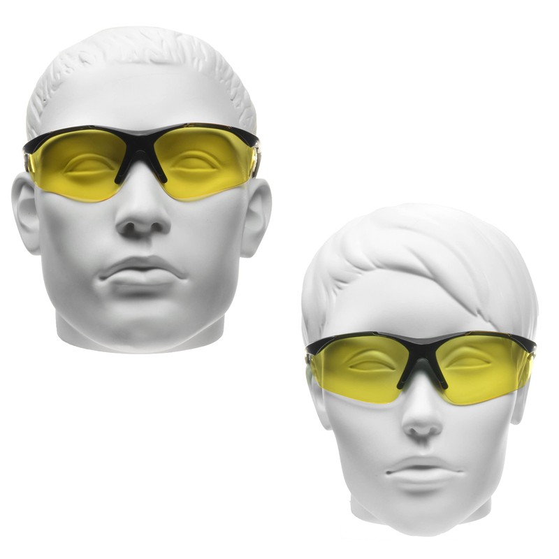 proSPORT Polarized Sunglass Yellow Tint Men Women Sport Night Vision