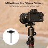 Pack of 20 Star Grip Screws, M8 x 40 mm