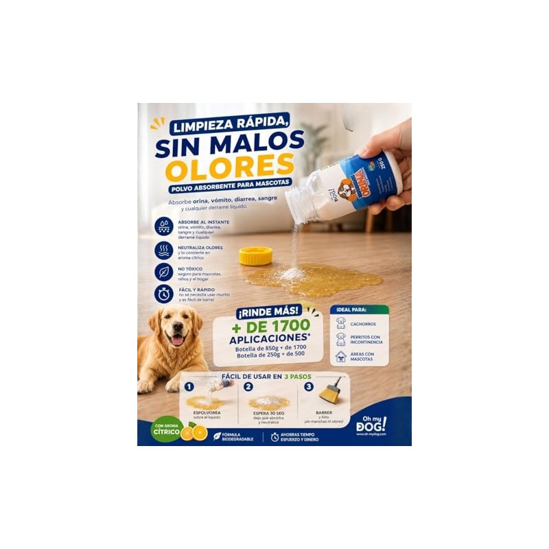 OH MY DOG - 2Go - 1 paquete de 850