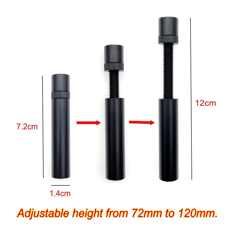 JZK Magnetic Graphics Card Stand with Adjustable Height from 7.2cm~12cm,