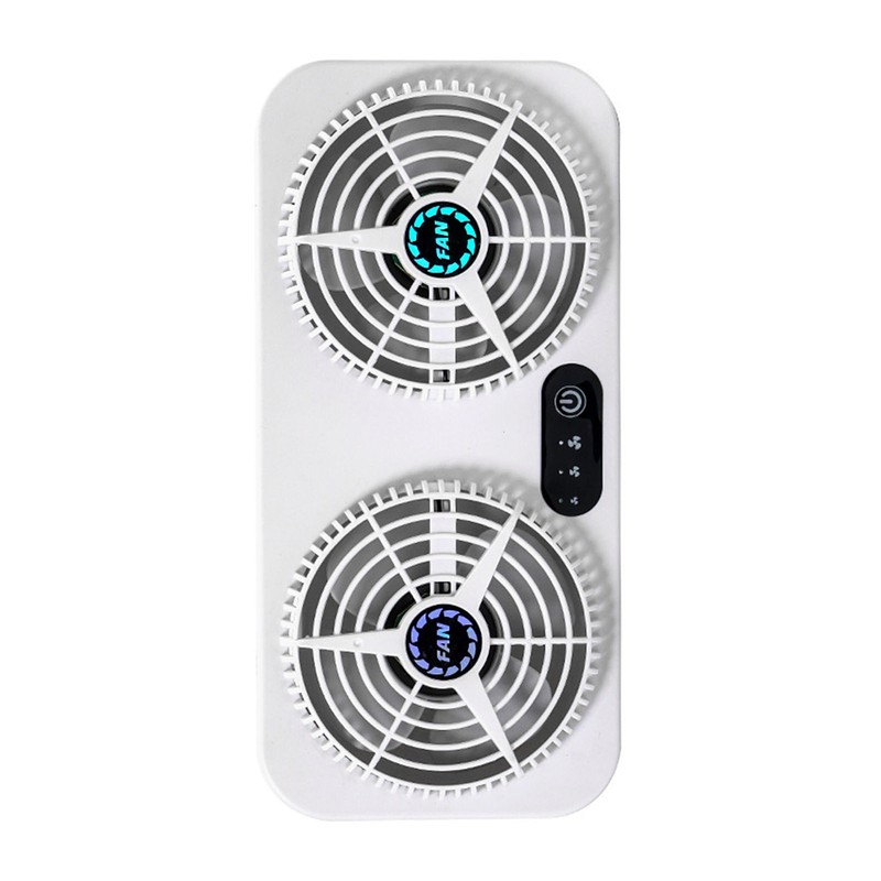 2.4V 5W Car Ventilation Fan USB Interface Portable 3 Speeds