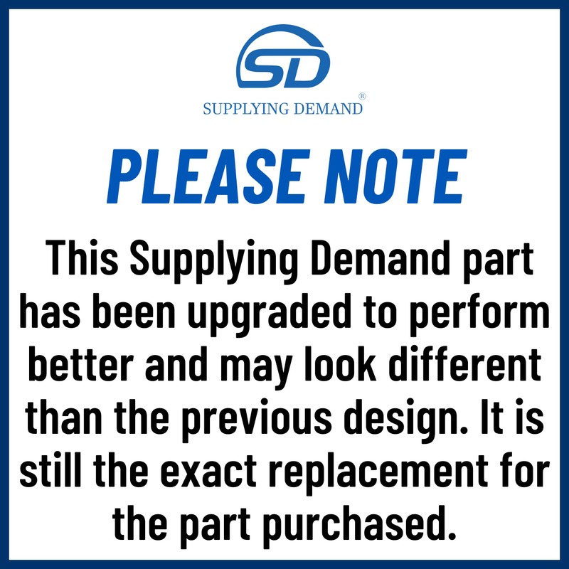 Supplying Demand DG44-01002A 2087510 Electric Range Infinite Control Switch Replacement