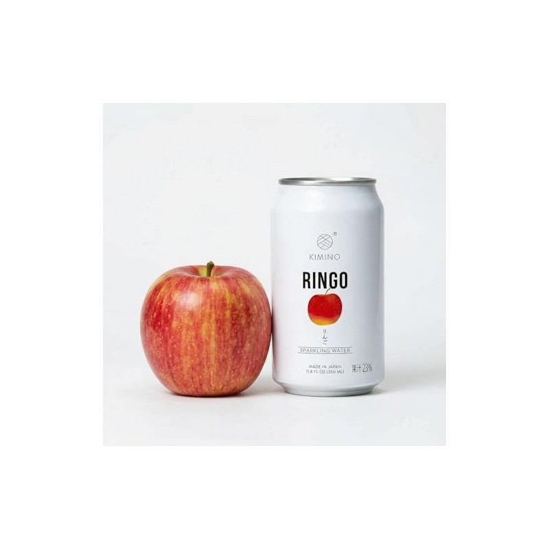 Kimino Drinks, Sparkling Water, 11.8 Fl Oz (Pack of 24)
