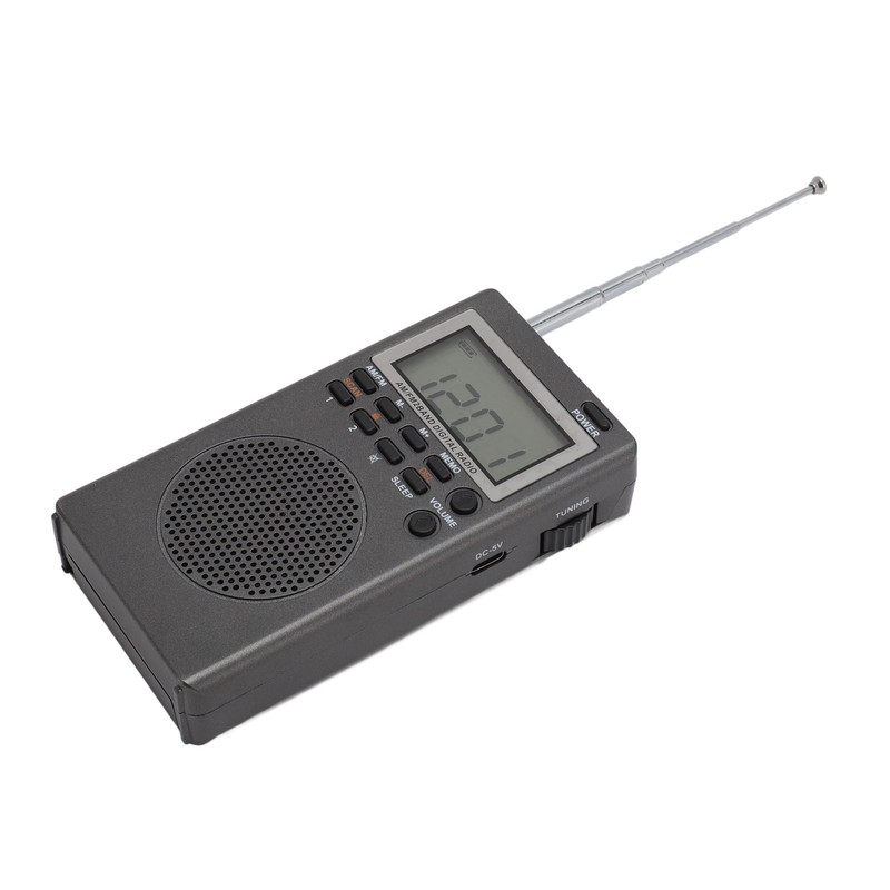 Portable AM FM Digital Radio Highly Sensitive Stable Low Power