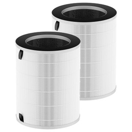 Lahoreeky Max/Mage/Mage Pro Filter, Compatible with Afloia MAX/MAGE/MAGE PRO Air Purifier and Sans/Air-Honati/Compass Home Smart/Taylor Swoden/Cuckoo CAC-J1510FW/Rosewill RHAP-20001/20002, 2 Pack