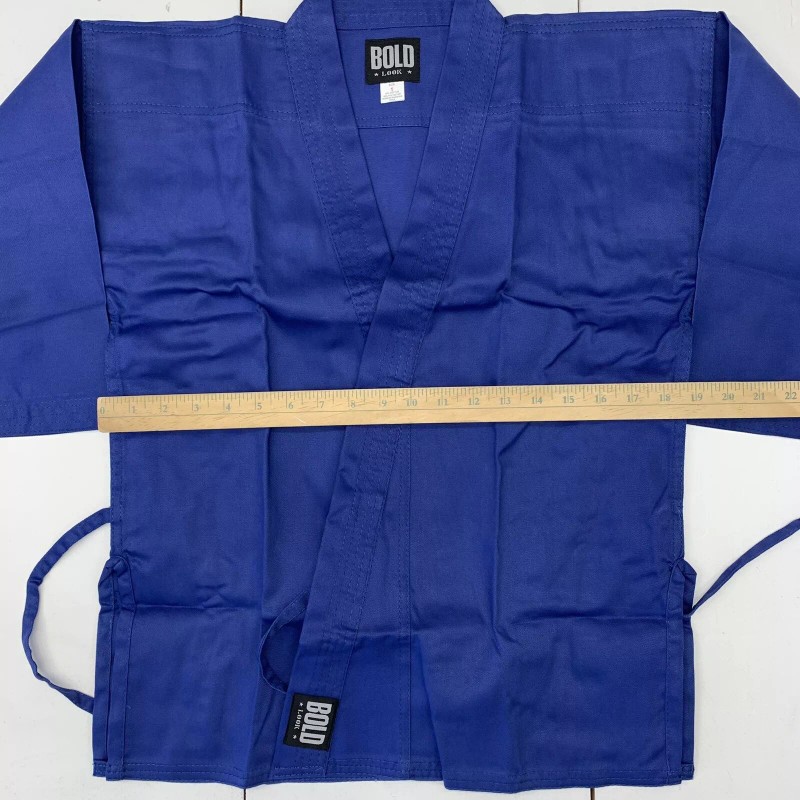 Bold Look Blue Martial Arts Gi Size 1