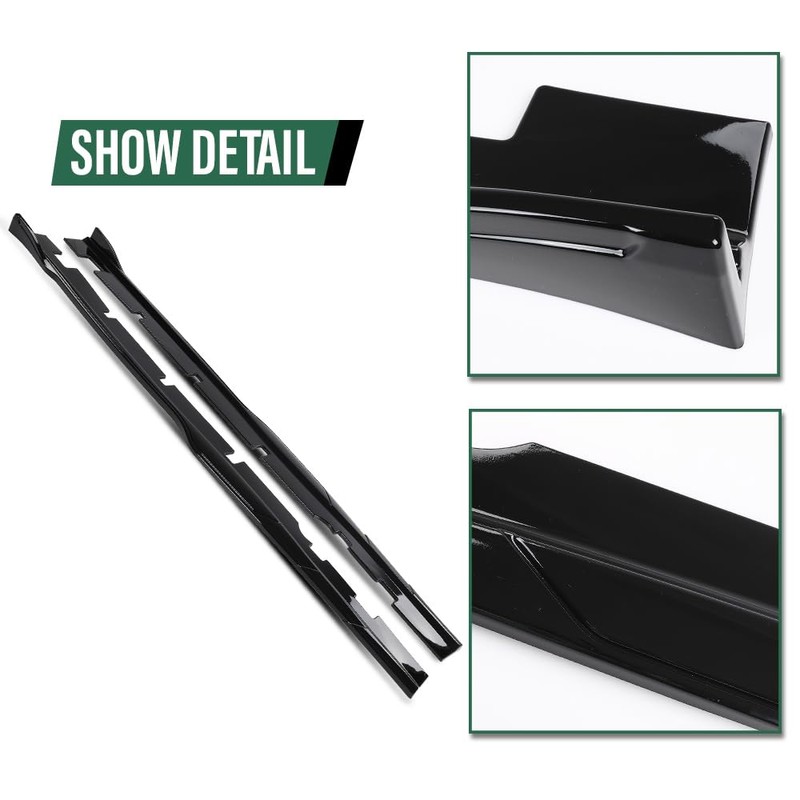 LQI Side Skirts Body Kit Left & Right, Compatible with