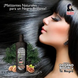 Shampoo Organo Nogal Y Te Negro Mantiene Color  Brillo                                                                                                