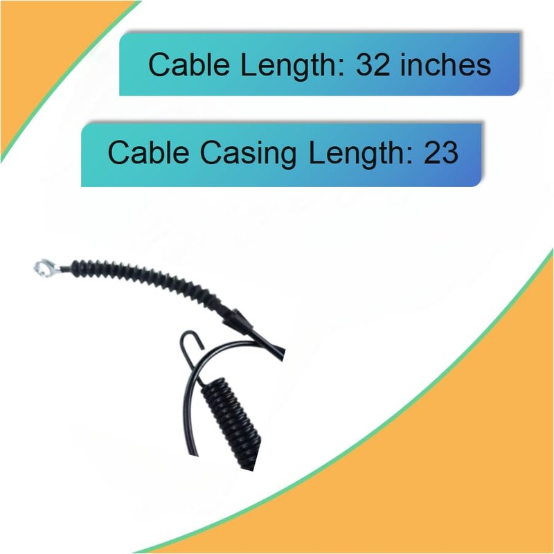 746-05124A 946-05124A Blade Engagement Cable 42 Inch for Troy Bilt