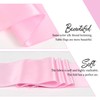 YMHPRIDE 6 Pack Pink Table Runner Satin Table Runner, 12x72