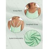 ATHMILE Women Spring Tops Sleeveless Summer Top Spaghetti Strap Loose