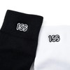 [ONEHUNDRED ATHLETIC] NODAL x 100A SHORT SOCKS SET, multicolor (black