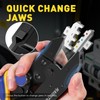 haisstronica Quick Change Jaws Crimping Tool for Heat Shrink Wire