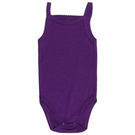 ToBeInStyle Baby Girls' 4 Pack Spaghetti Strap Bodysuit Onesies - Vibrant - 0-3 Months