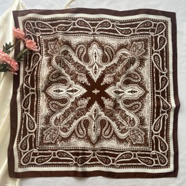 FONYVE Silk Scarfs for Women Lightweight Fashion Headscarf Satin Hair Wrap for Sleeping 27.5 inches