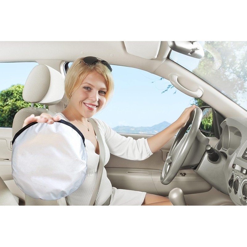 Timotech Parasol para Auto, Cubre Sol para Auto Plegable para