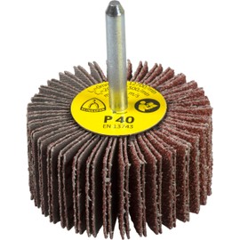 Klingspor 12943"KM 613" Grit 60 Abrasive Mop, Brown/Silver, 40 x 20 x 6 mm