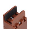 4pcs Adjustable Furniture Risers with Screw Clamp Rubber Bed Couch