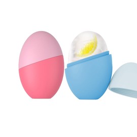 RoseFlower Facial Ice Roller, Ice Roller for Face and Eyes, Ice Cubes to Remove Swelling, Reduce Pores, Repair Sunburn, Gua Sha Face Massage