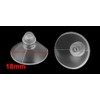 18mm/0.7" Furniture Desk Glass Transparent Anti-Collision Suction Cups Sucker Hanger