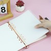 A5 Binder Pockets 6 Holes Cash Envelopes for Budgeting, 6-Ring
