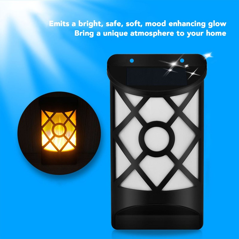 Flames Solar Outdoor Light Outdoor Motion Sensing LED Solar Powered