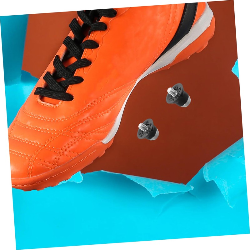 COLLBATH Rugby Boot Studs Replacement 12pcs Metal Spikes Football Shoes