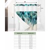 Peacock Feathers No Hook Shower Curtain with Snap in Liner