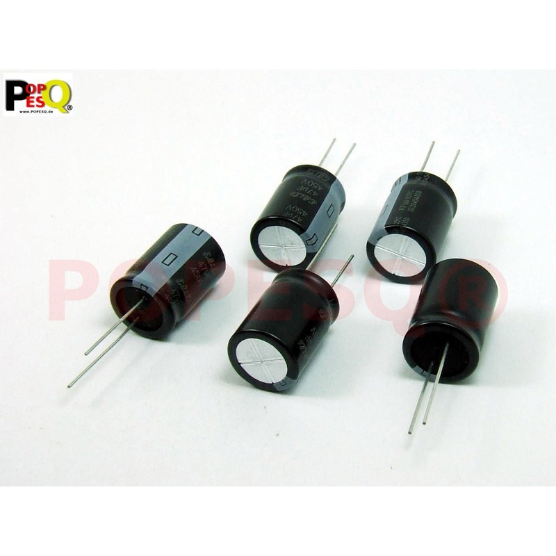 POPESQ® #A4501 Electrolytic Capacitor 47uF 450VDC Pack of 5