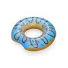 Bestway 36118 3/4" Diameter Donut Swim Ring for Adults (Blue)