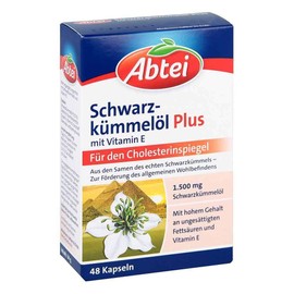 ABTEI Schwarzkümmelöl Plus Kapseln 48 St