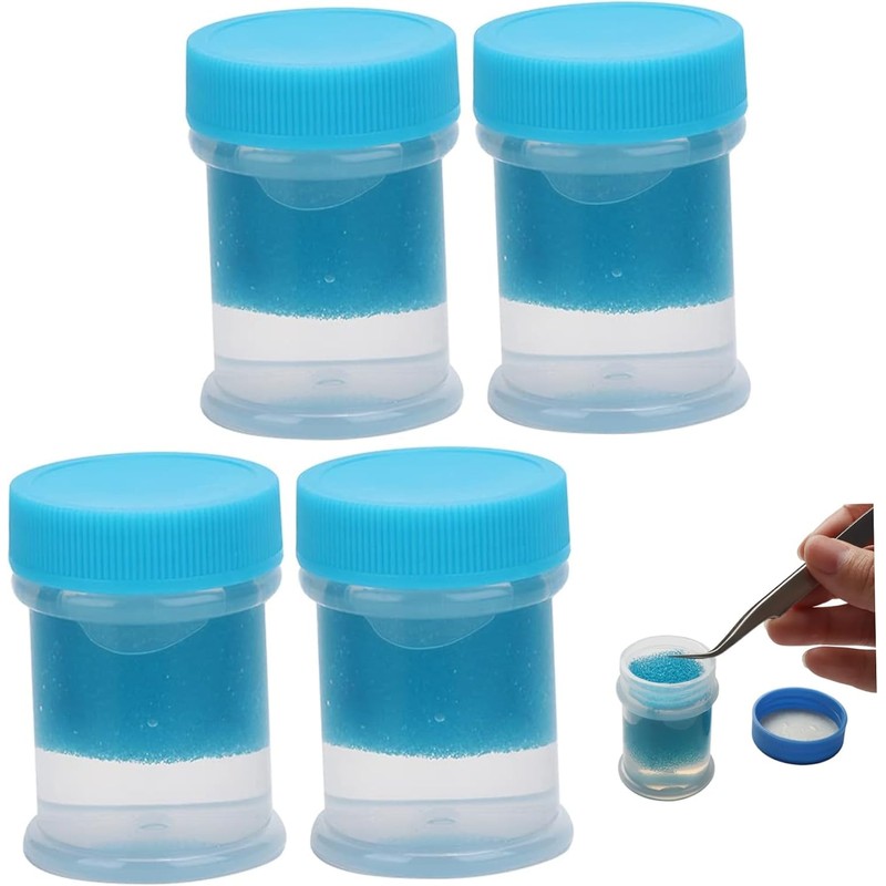 Cleaner Tweezer de 4 piezas, limpiador de tweeze 25 ml