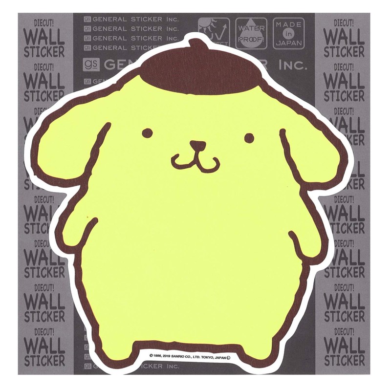 General Sticker Pompompurin [Home Decor Sticker] Die Cut Wall Sticker