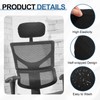 sourcing map Office Chair Pillow Cover, Office Chair Headrest Attachment