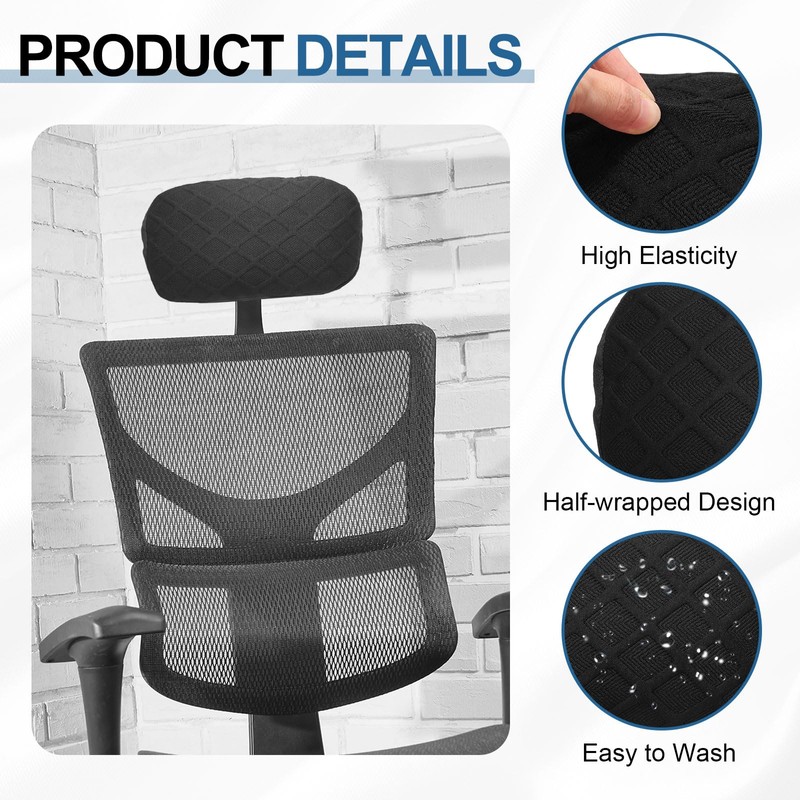 sourcing map Office Chair Pillow Cover, Office Chair Headrest Attachment