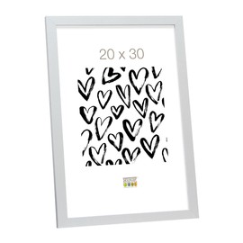 Deknudt Frames S44CD1-20.0X30.0 Basic Slim Photo Frame Wood/MDF 33.5 x 23.5 x 1.33 cm