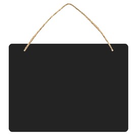 NOELAMOUR Chalkboard Black Board Wall Hanging Double Sided Sign Sign Bulletin Board Message Board Menu Board