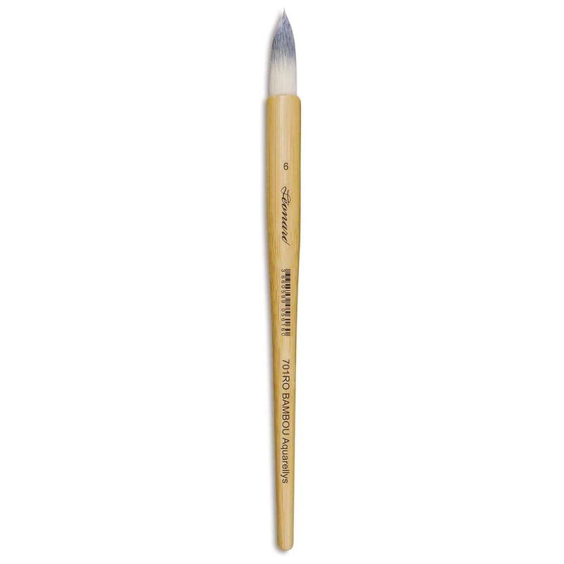 Léonard Aquarellys Watercolour Brush Round Bamboo Series 701RO NO. 2