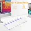 Rulyyo Ergonomic Computer Keyboard Stand - 17 Inch Clear Acrylic
