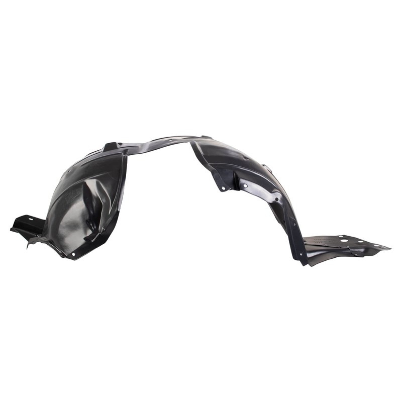 TRQ Front Left Inner Fender Liner Black Drivers Side Compatible