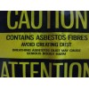 NEW 3MM YELLOW ASBESTOS DISPOSAL BAGS (PACK OF 50) 33"