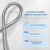 TRIPHIL Kink-free Silicone 79" Extra Long Flexible Handheld Shower Head