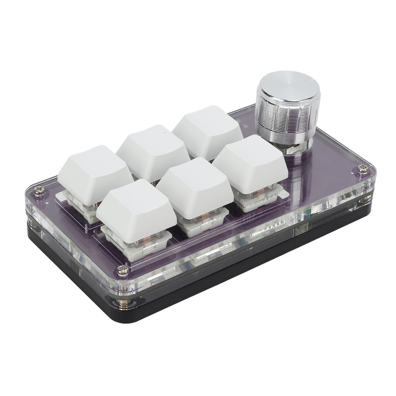 Shortcut One Handed Mechanical Keyboard Multifunction Mini 6 Key Gaming