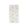 Jollein 511-507-66095 Spannlaken Teddybär weiß (60x120 cm)